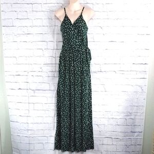 🔵BOGO FREE🔵 Kaleigh Jumpsuit Green Floral Romper Sz S